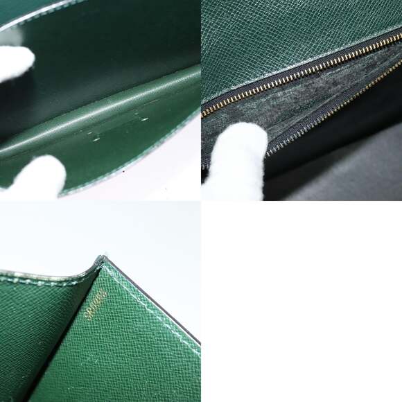 LOUIS VUITTON Taiga Monceau 28 Hand Bag Epicea M32064 - Picture 13 of 13